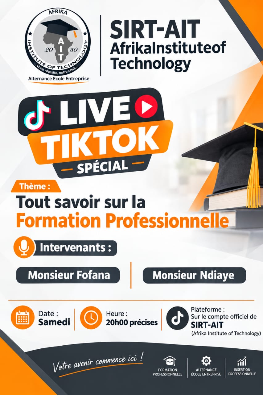 LIVE TIKTOK SPÉCIAL : Tout savoir sur la Formation Professionnelle
